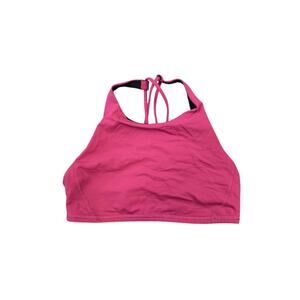 Lululemon "Free To Be Serene Bra High Neck" ​Berry / Dark Pink Women's  ​8